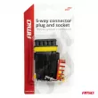 AMIO 03521 - Connecteur étanche superseal 5 broches mâle