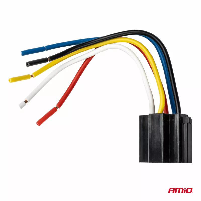 Relais automobile faisceau prise 5 broches 12V 40A AMIO 03510 - Visuel 2