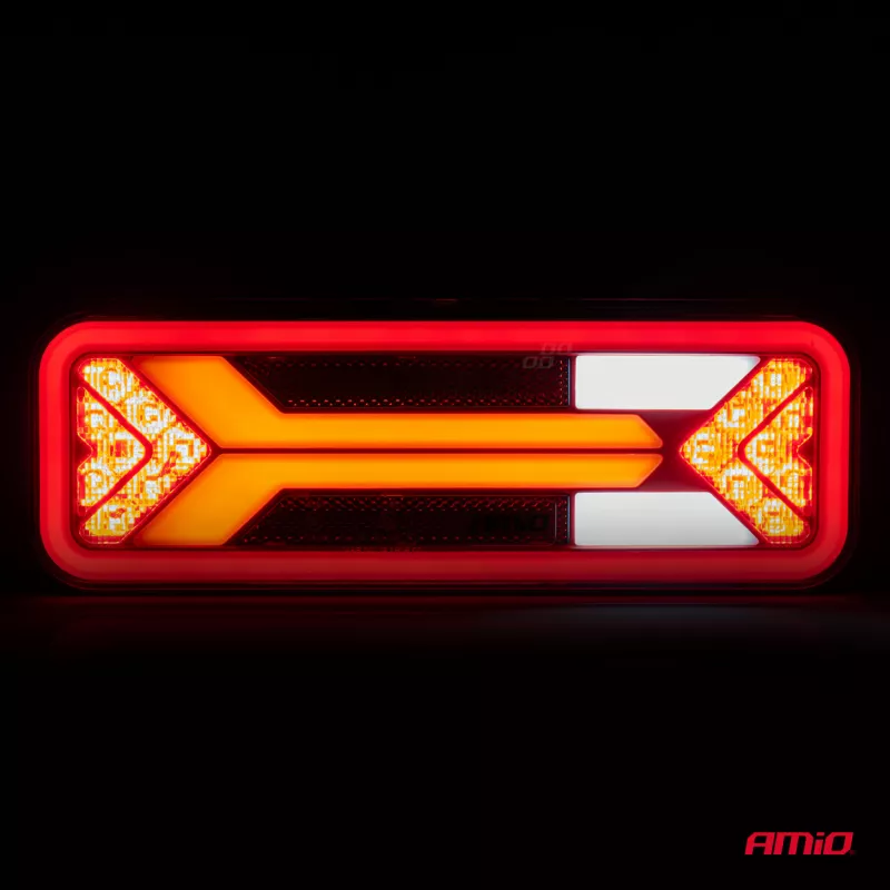 Feu arrière combiné à LED RCL-09-L dynamique gauche AMIO 03575 - Visuel 1