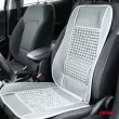 AMIO 03643 - Tapis de siège fauteuil perles avec support lombaire pour voiture