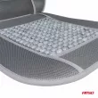 AMIO 03643 - Tapis de siège fauteuil perles avec support lombaire pour voiture