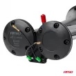 AMIO 03617 - Klaxon signal sonore fanfare double chrome 12V 24V -