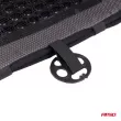AMIO 03642 - Tapis de siège fauteuil perles avec support lombaire pour voiture