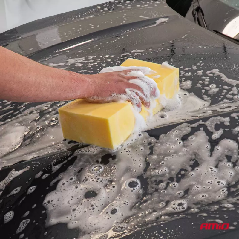 Éponge douce pour laver la voiture super mousse AMIO 03842 - Visuel 1
