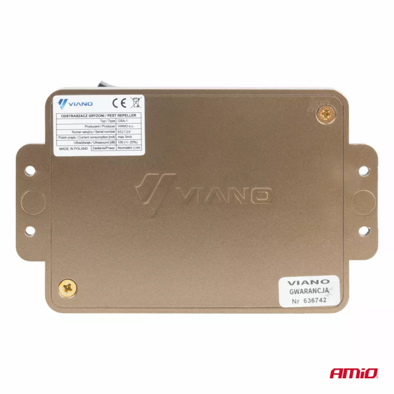 répulsif à rongeurs pour voiture AMIO VI32844 - Visuel 1