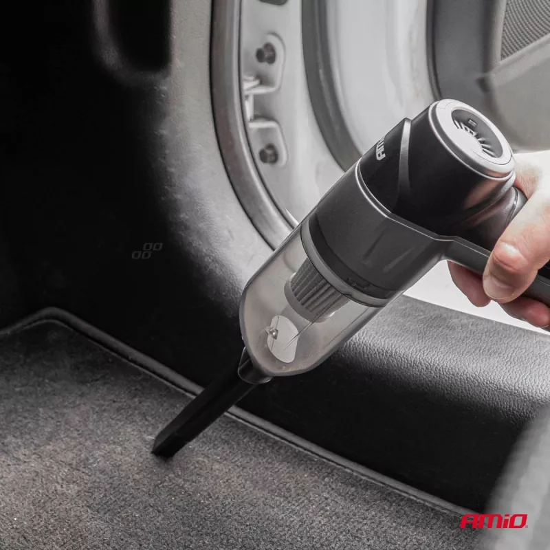 Aspirateur de voiture sans fil HEPA 70W 4000mAh AMIO 03693 - Visuel 2