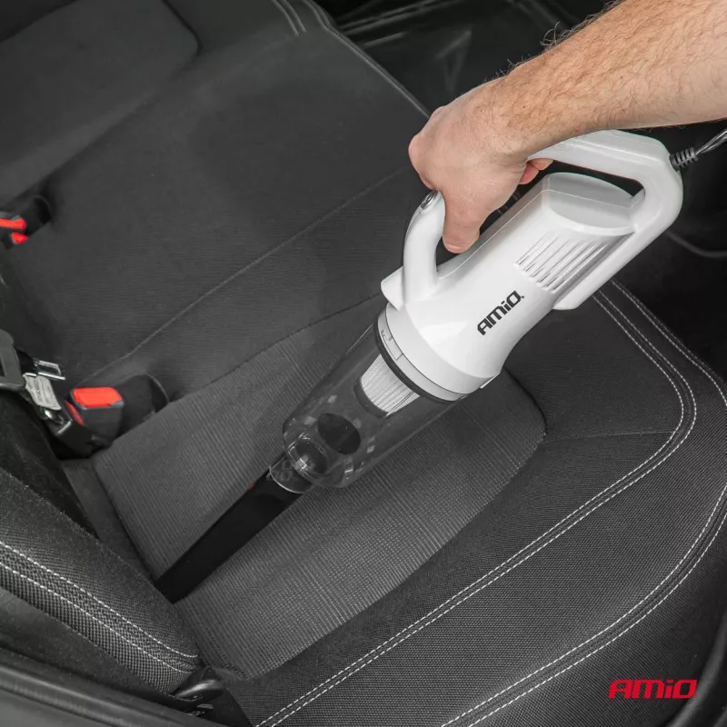 Aspirateur de voiture 12V 60W HEPA 5kPa AMIO 03691 - Visuel 1