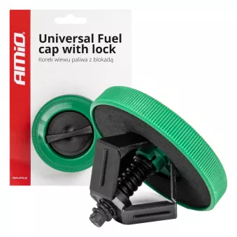 Bouchon de réservoir de carburant universel d'urgence avec verrouillage - AMIO 04048