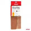 AMIO 03982 - Chiffon microfibre 2 en 1 pour le nettoyage de l'intérieur de la voiture et des écrans 30x30 cm 500g -