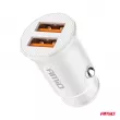 AMIO 03872 - Chargeur de voiture 2x USB-A 2.1A -