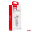 AMIO 03875 - Chargeur de voiture USB-A + USB-C 20W -