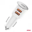 AMIO 03888 - Chargeur de voiture 2x USB-A 3,4A -