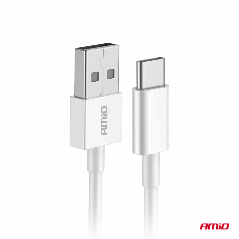 Câble de charge USB-A - USB-C 2A 100cm FullLINK - AMIO 03893 - Visuel 2