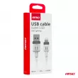 AMIO 03907 - Câble de charge USB-A - LIGHTNING IPHONE 3A 100cm FullLINK -