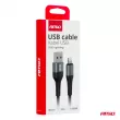 AMIO 03913 - Câble de charge USB-A - LIGHTNING IPHONE 3A 100cm FullLINK -