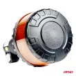 AMIO 04104 - Lampe d'avertissement clignotante gyrophare LED W28P 12V 24V -