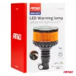 AMIO 04104 - Lampe d'avertissement clignotante gyrophare LED W28P 12V 24V -
