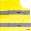 AMIO 03935 - Gilet de sécurité réfléchissant jaune XXXL avec certificat -