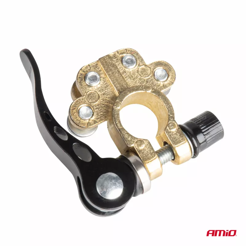 Klemy bornes de batterie universelles en laiton avec connecteurs - AMIO 04058 - Visuel 2