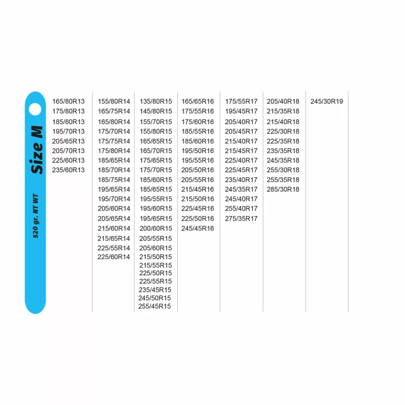 Chaînes à neige textiles Isse Easy Sock taille M EN16662-1-2020 ONORM 5121-2021 2 pcs. AMIO EASYM/IS00574 - Visuel 1