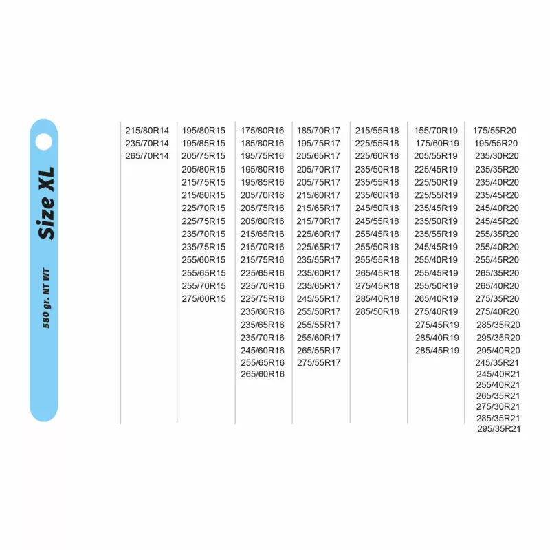 Chaînes à neige textiles Isse Easy Sock taille XL EN16662-1-2020 ONORM 5121-2021 2 pcs. AMIO EASYXL/IS13464 - Visuel 1