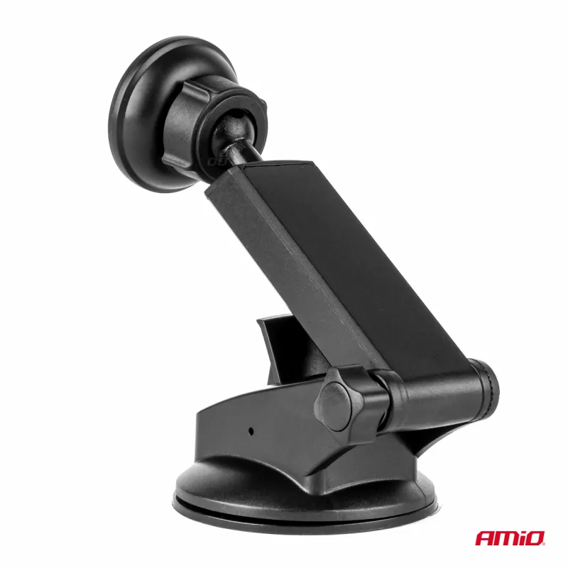 Support magnétique de voiture pour téléphone avec ventouse réglable à 360° AMIO 04145 - Visuel 1