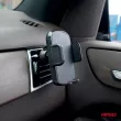 AMIO 04138 - Support de téléphone pour voiture pour cockpit et grille d'aération 2 en 1 360°