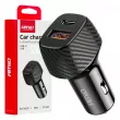 AMIO 04282 - Chargeur de voiture QC+PD 20W USB-A + USB-C -