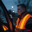 AMIO 03985 - Gilet de sécurité réfléchissant orange certifié XXL