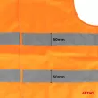AMIO 03985 - Gilet de sécurité réfléchissant orange certifié XXL