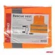 AMIO 03985 - Gilet de sécurité réfléchissant orange certifié XXL