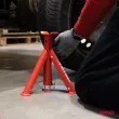 AMIO 04185 - Cales de voiture pliantes pour atelier, supports 2 pcs, 2T