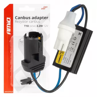 Résistance CANBUS pour ampoules LED 12V 3,2W T10 W5W - AMIO 04087