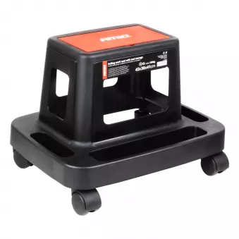 Chaise d'atelier sur roulettes avec rangement pour outils 150 kg AMIO 04269