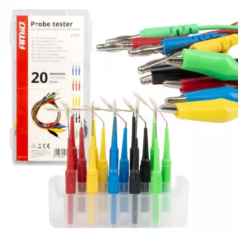 Jeu de câbles de test automobile 20 pièces AMIO 04274