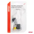 AMIO 04346 - Connecteur électrique étanche ensemble 2 PIN 2,2 mm -