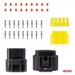 AMIO 04351 - Connecteur électrique étanche kit 10 PIN 2,2 mm -