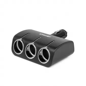 Répartiteur de prise allume-cigare 12V 24V 120W 90° - AMIO 04358