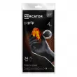AMIO MER20775 - Gants nitrile noirs Mercator GoGrip BLACK 4 pcs taille S