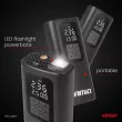 AMIO 04377 - Compresseur de voiture sans fil à batterie powerbank LED USB-C 40W