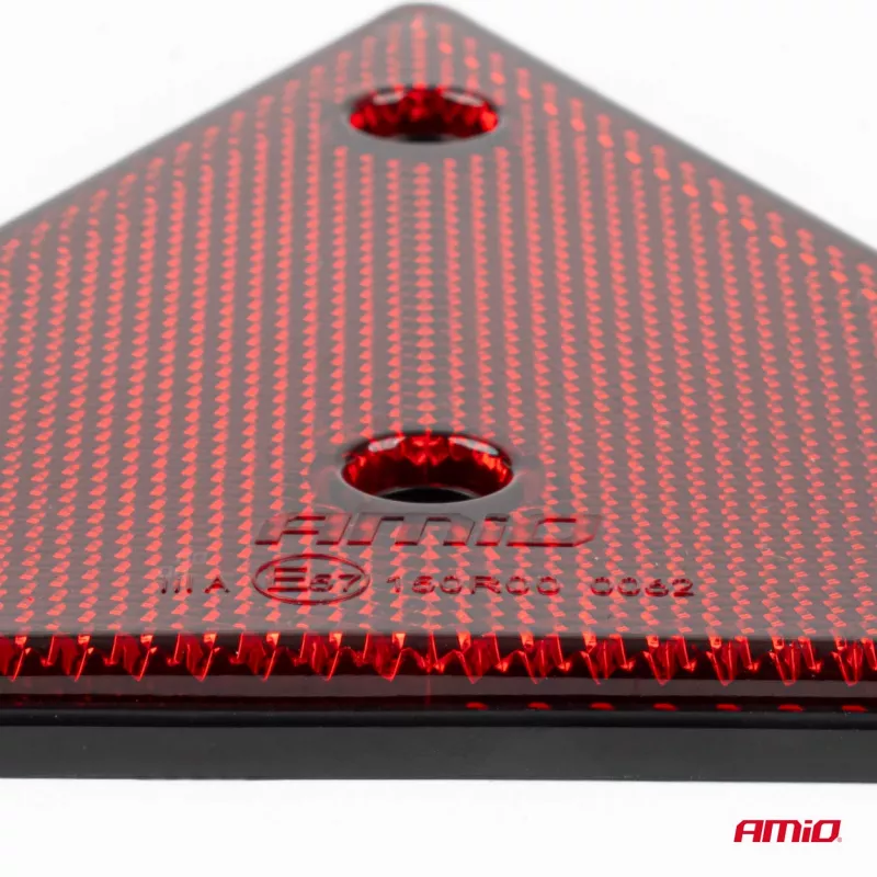 triangle réfléchissant d'avertissement rouge AMIO 04384 - Visuel 1