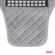 AMIO 04430 - Couvre-siège de fauteuil perlé gris perles pour voiture 45x120cm CSM-17