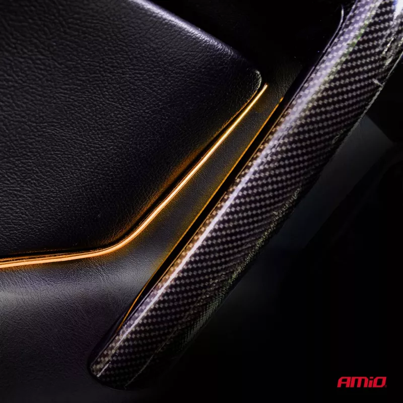 Bandes LED COB latérales orange 2x30 cm 12 V AMIO 04574 - Visuel 1