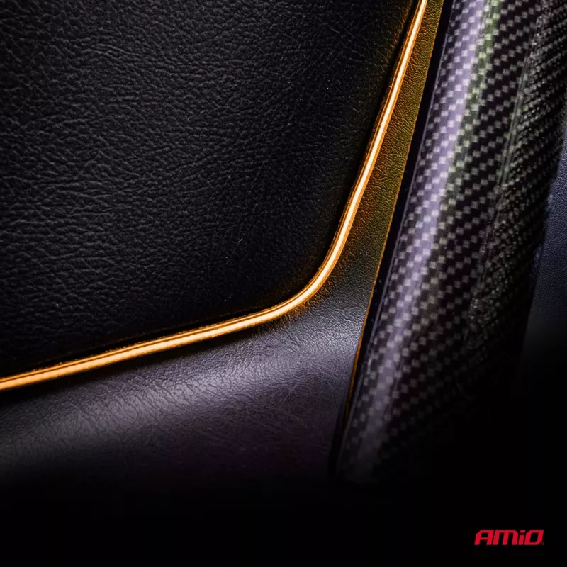 Bandes LED COB latérales orange 2x30 cm 12 V AMIO 04574 - Visuel 2