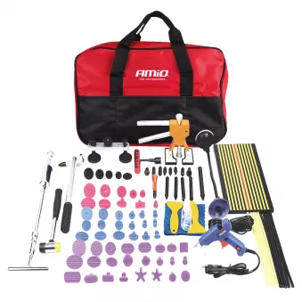 Grand kit de réparation DIY pour bosses et impacts avec sac AMIO 04600