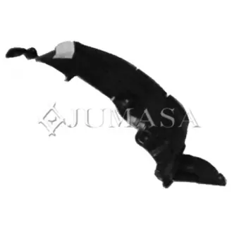 JUMASA 08711643 - Garniture, passage de roue avant gauche