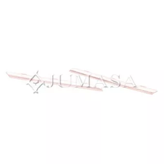 JUMASA 21114005 - Baguette et bande protectrice, grille de radiateur