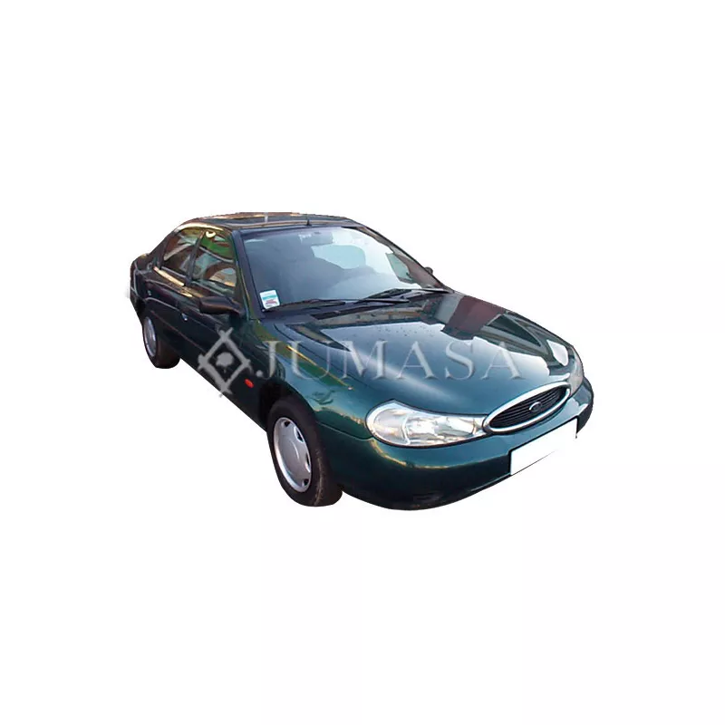 Verre de rétroviseur, rétroviseur extérieur JUMASA 55011545 - Visuel 2