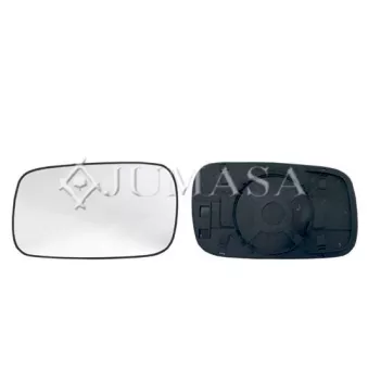 Verre de rétroviseur, rétroviseur extérieur JUMASA [55015518]