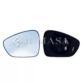 Verre de rétroviseur, rétroviseur extérieur JUMASA [55311039]